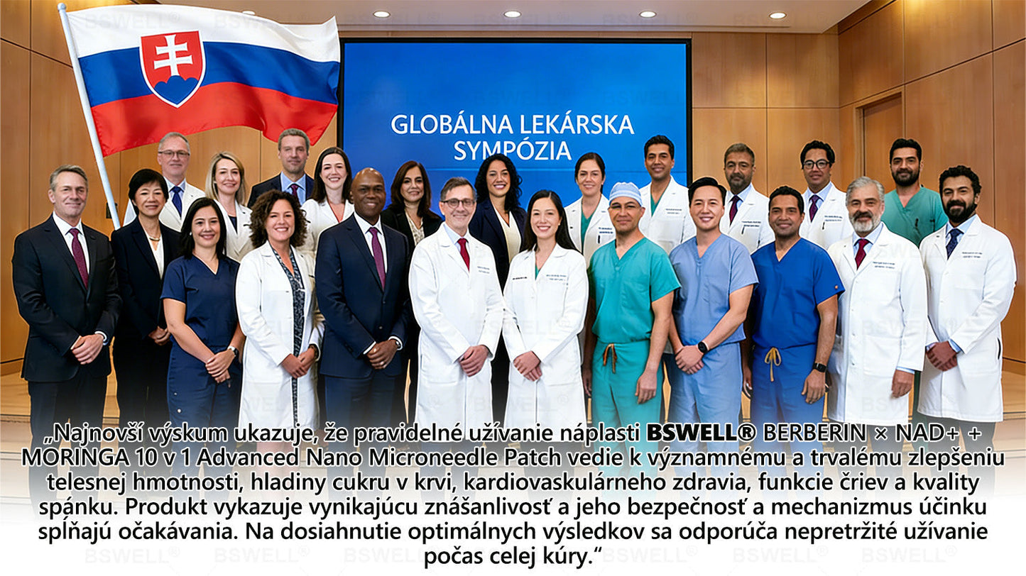 ✔BSWELL® Nano mikronidla chudnúci náplasť (Rýchlo raz denne, viditeľné zmeny do 28 dní) ✅ Pre obezitu, kardiovaskulárne zdravie, cukrovku, spánkovú apnoe, zdravie kĺbov, problémy s kĺbmi a ďalšie
