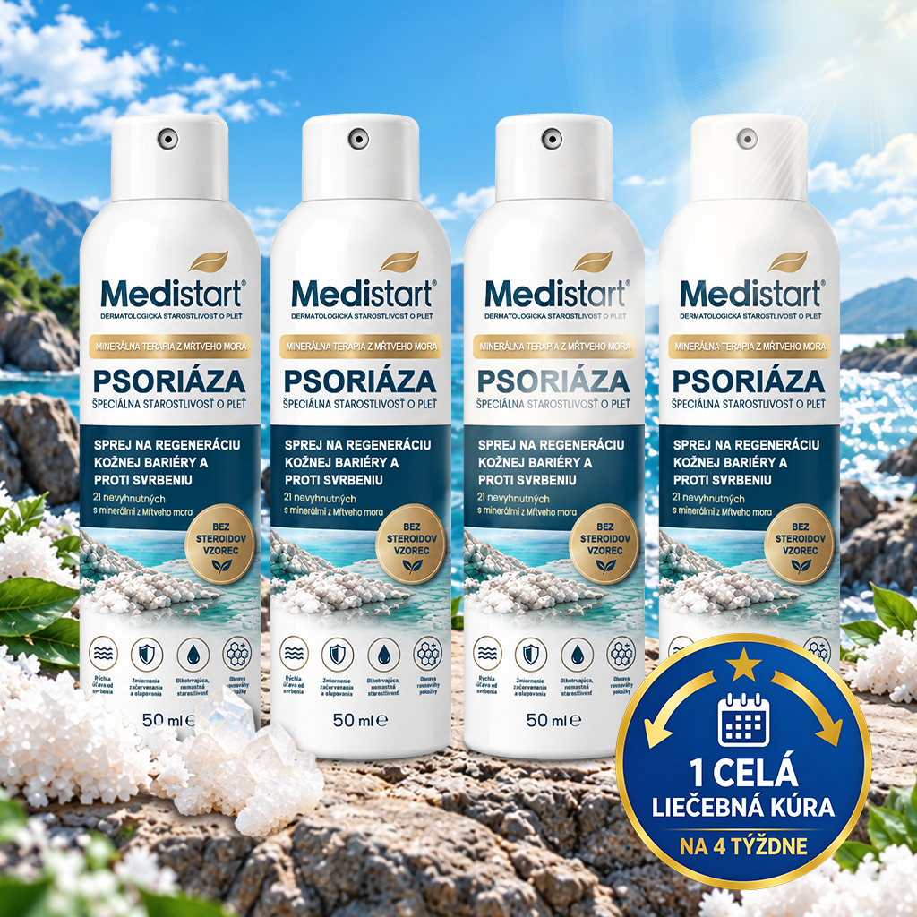 🌿Medistart® ŠPECIÁLNA STAROSTLIVOSŤ O POKOŽKU PRI PSORIÁZE