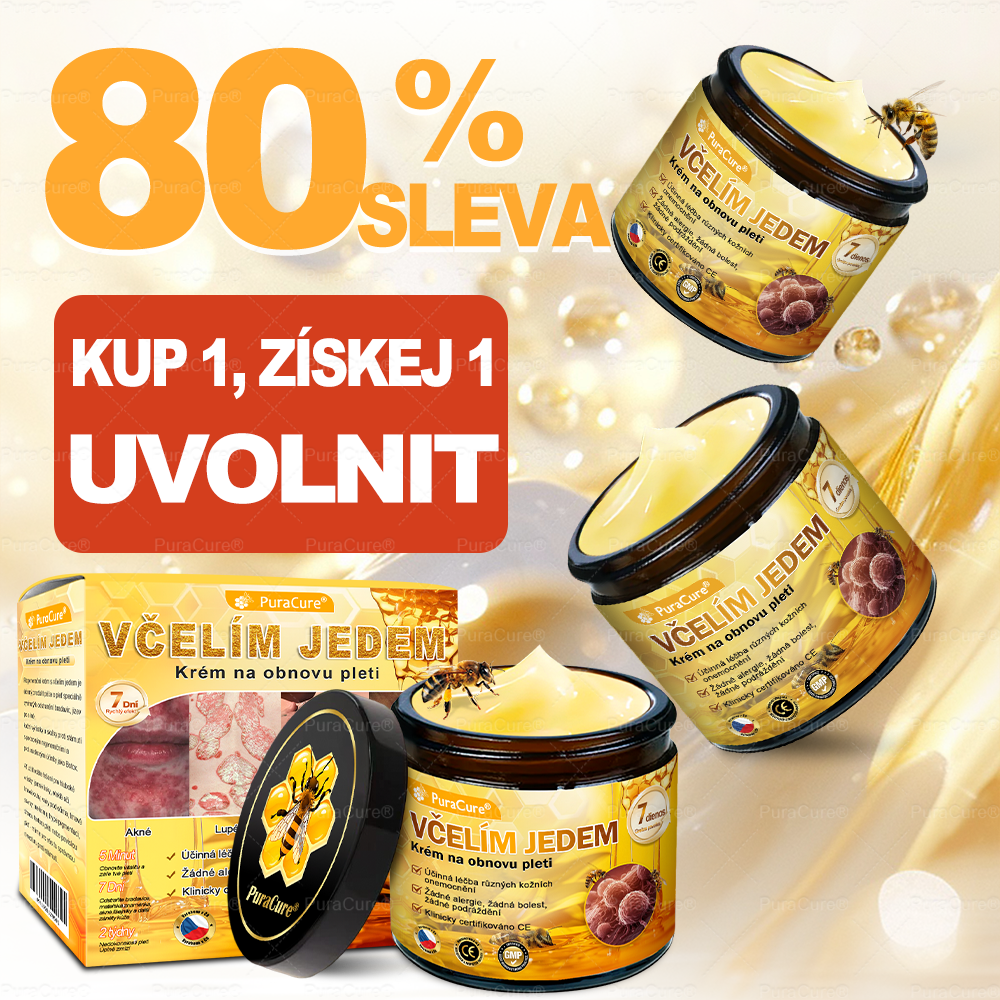 🌱 Odporúčané dermatológmi 🐝 ✨ PuraCure® Obnovujúci pleťový krém s včelím jedom 🔥 Český vývoj, výroba a doručenie v rámci Slovenska