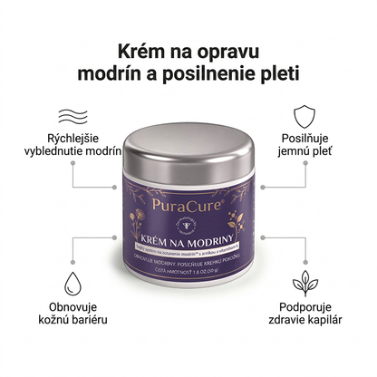 SVK🌿👉 100 000+ predaných kusov 💁‍♀️ – PuraCure® Regeneračný krém na modriny a spevnenie pokožky