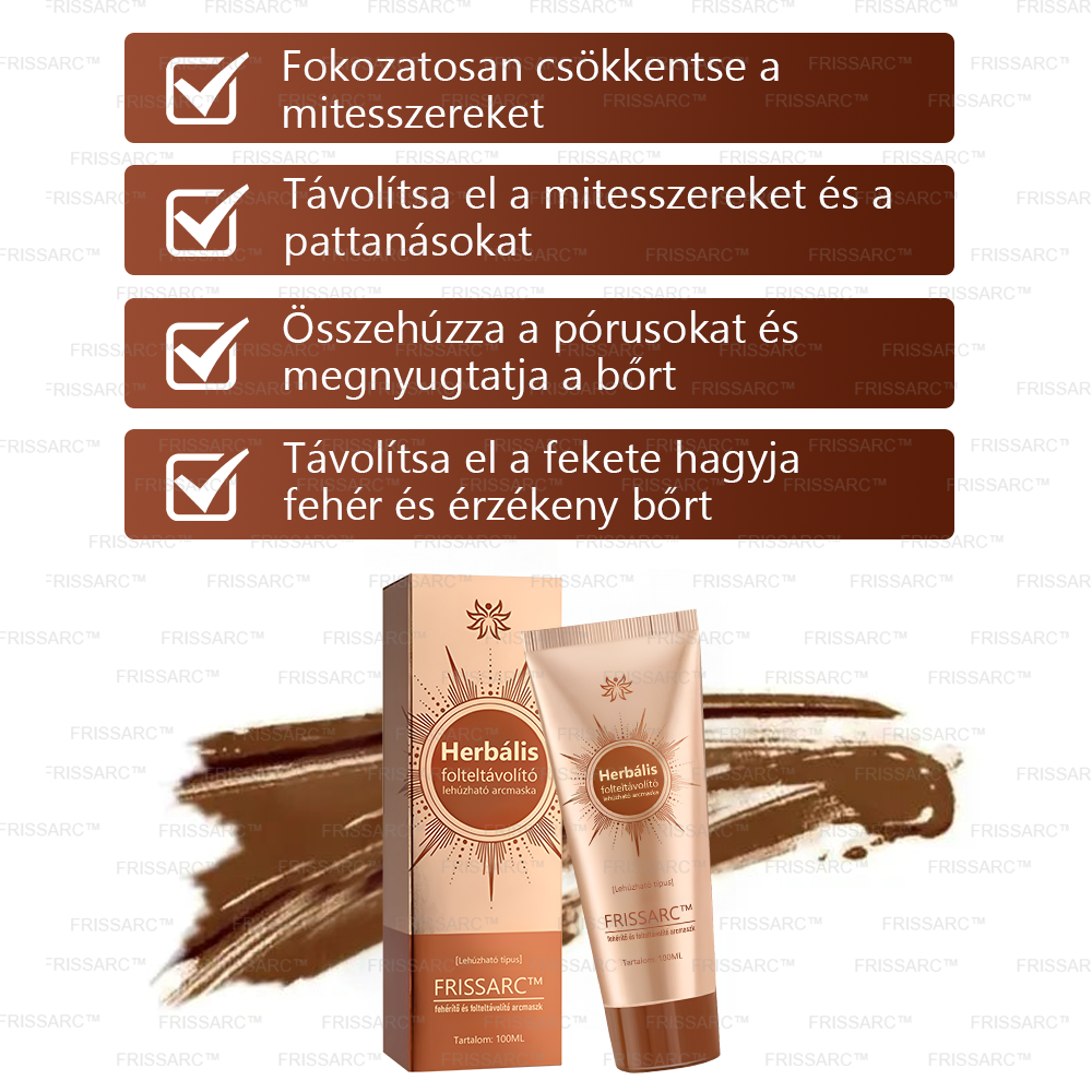 💥 FRISSARC™ Fehérítő és Pigmentfolt Eltávolító Maszk（🔥Búcsúzz el a pigmentfoltoktól, élvezd a sima, tökéletes bőrt! 🔥）