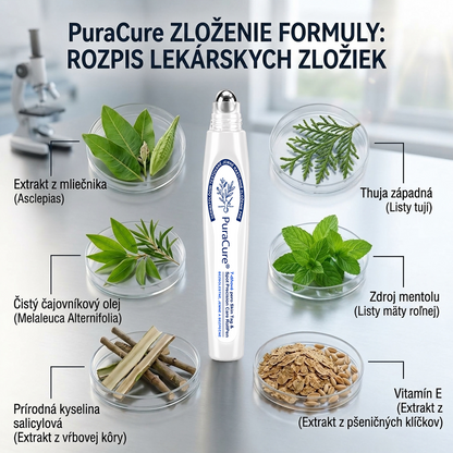 ✅PuraCure® 👩‍⚕️ 7-dňové pero na odstraňovanie kožných výrastkov a znamienok – bezbolestný a bez jaziev, profesionálny valčekový aplikátor